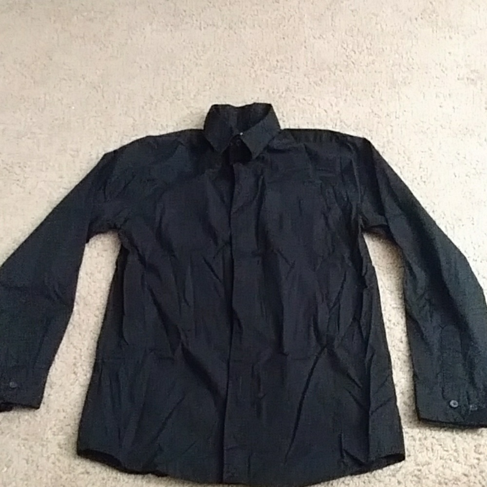 Black dress shirt